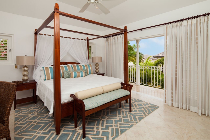 Bedroom with view